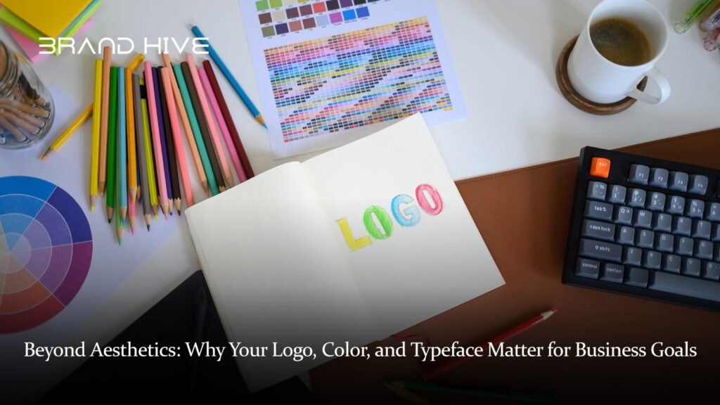 Beyond Aesthetics: Why Your Logo, Color, and Typeface Matter for Business Goals
