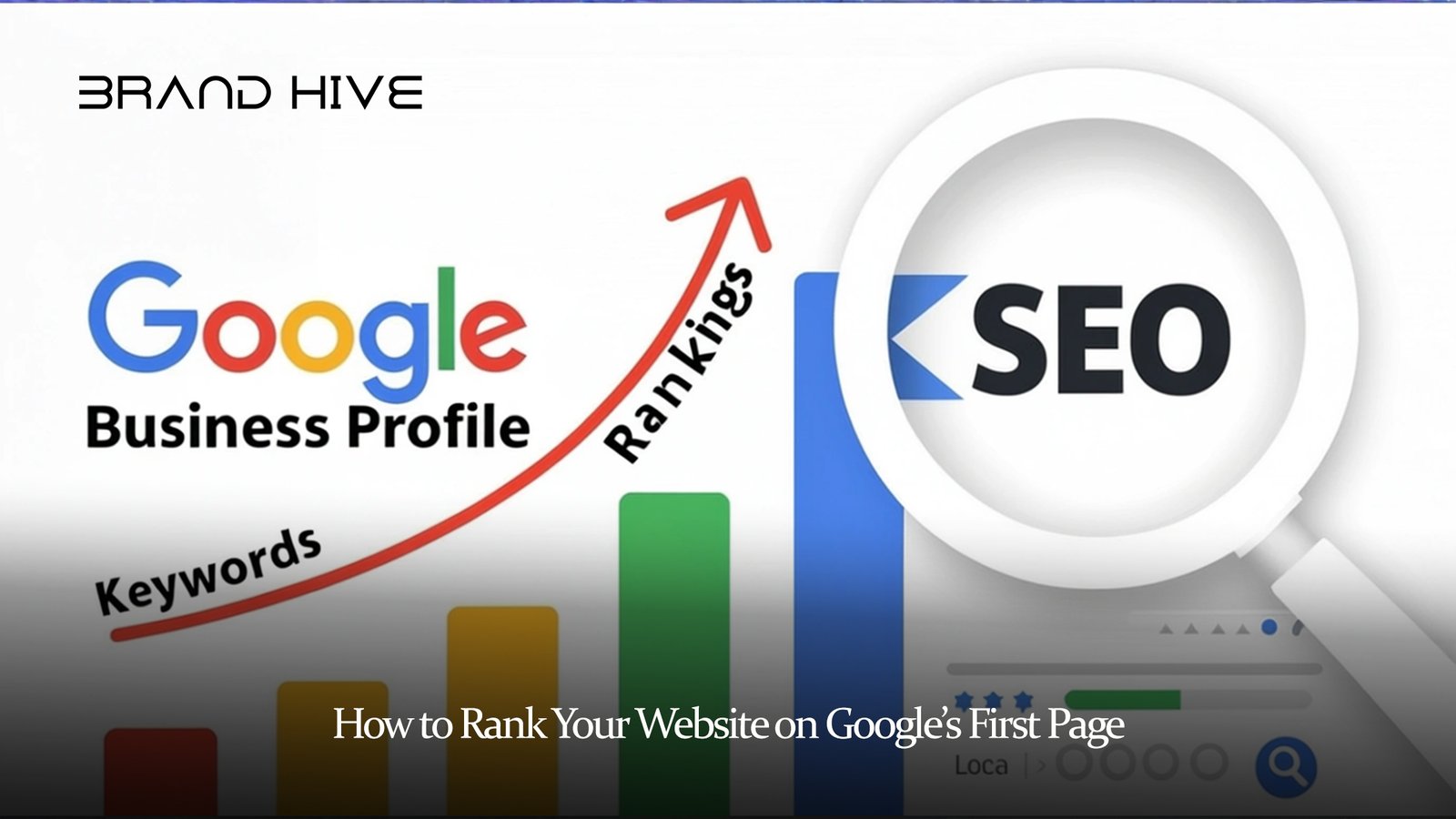 How to rank your website on google's first page