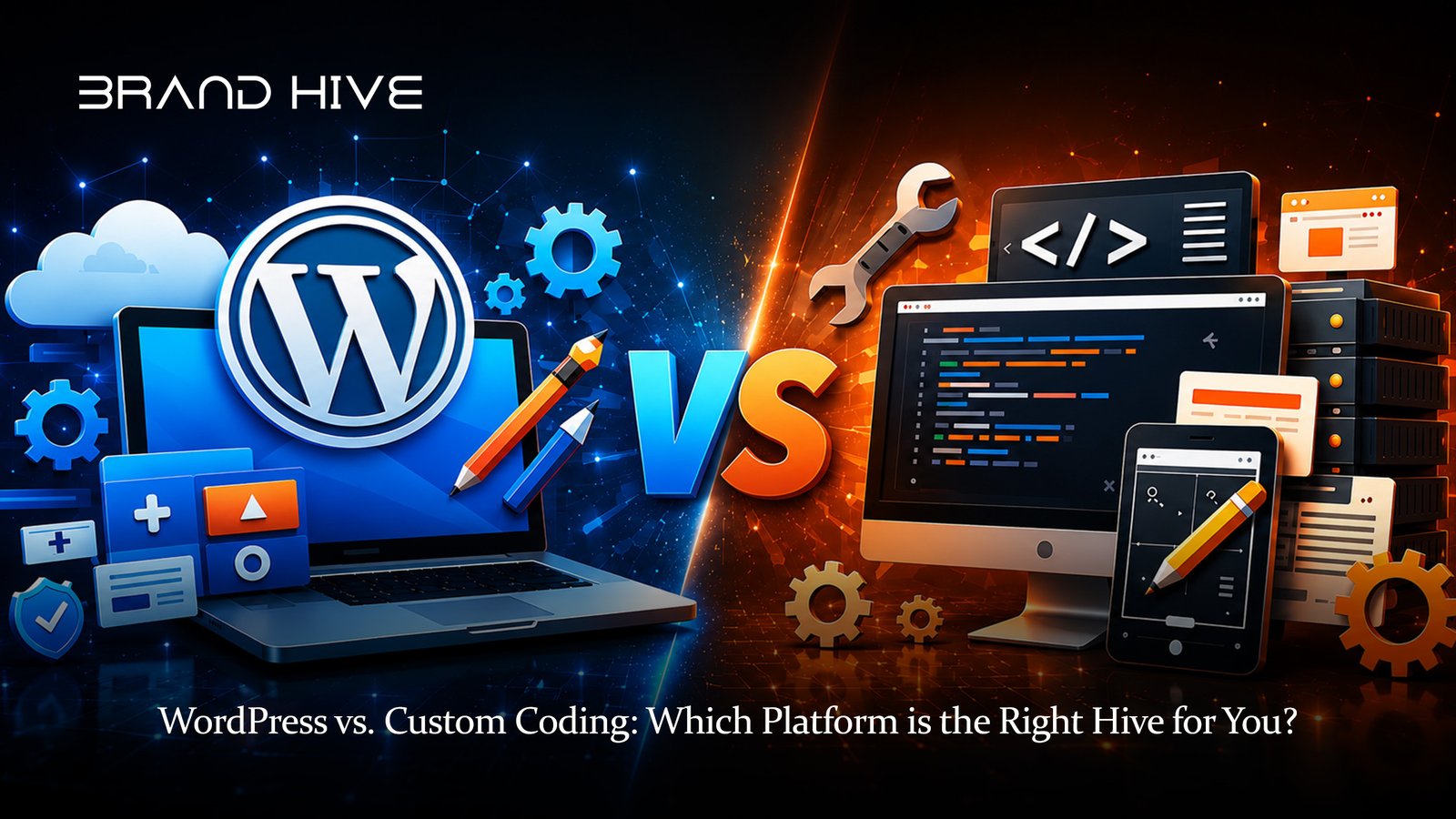 wordpress or customcoding services in dubai