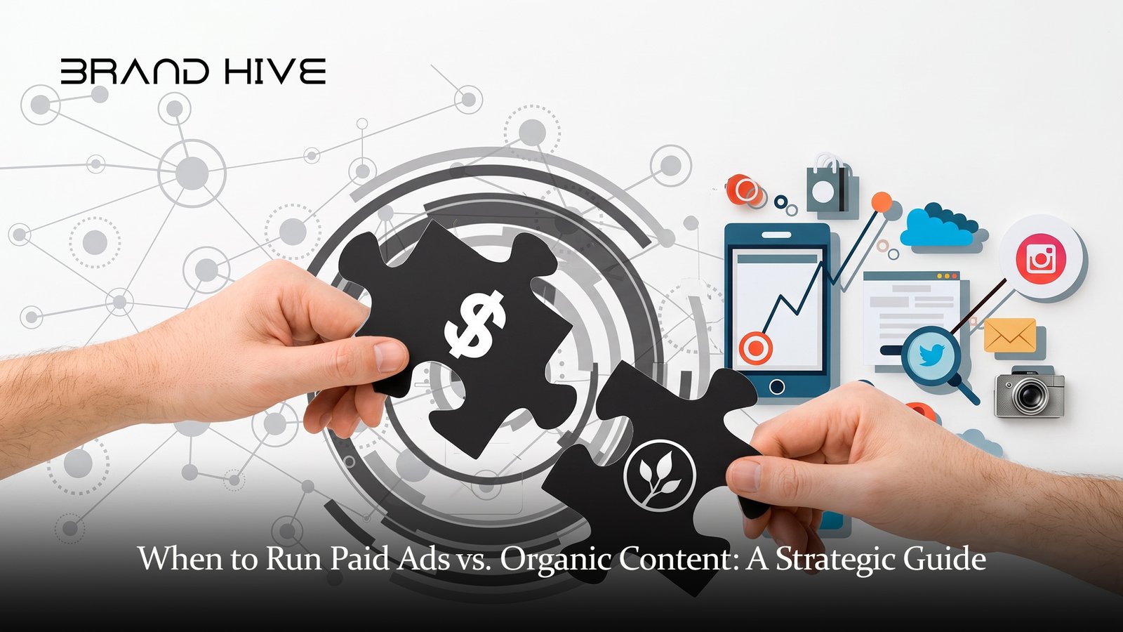 When to run paid ads vs organic content